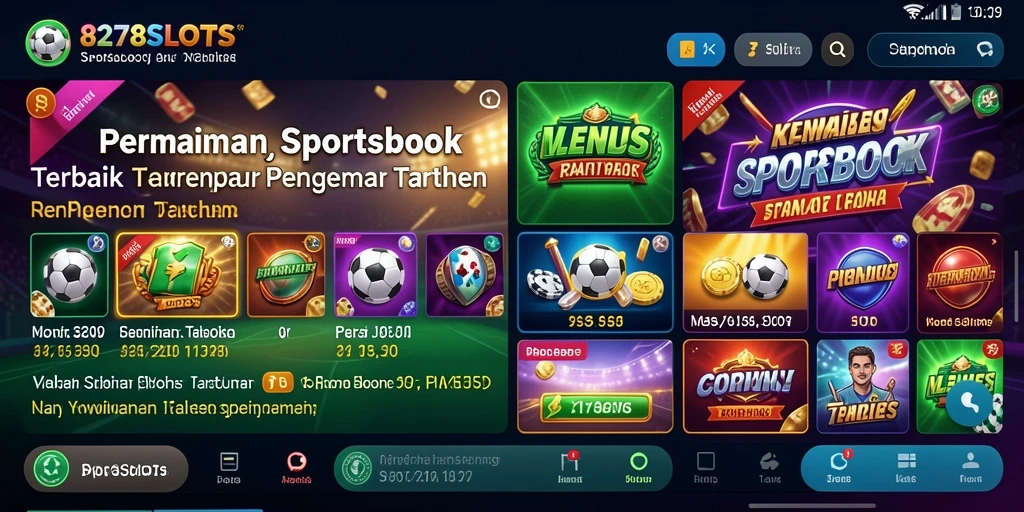 Tampilan gameplay 8278SLOTS yang menarik dan seru.