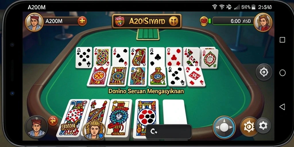 Tampilan gameplay A200M yang penuh strategi dan keseruan.