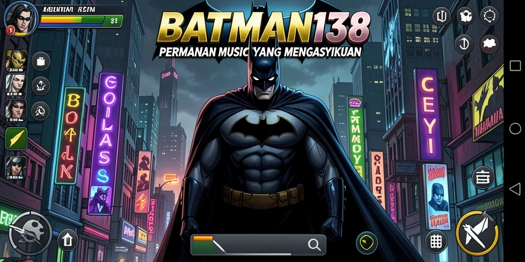 Tampilan gameplay seru dari BATMAN138 yang menampilkan pengalaman bermain musik.