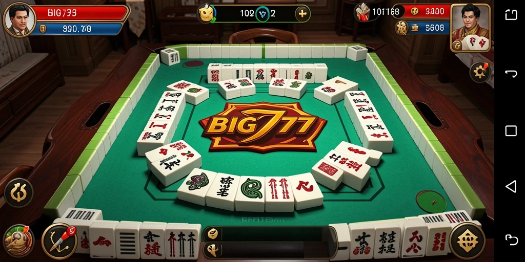 Tampilan menarik dan gameplay seru dari BIG777 Mahjong.