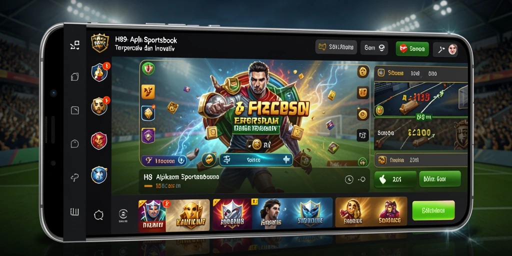 Tampilan gameplay H89 dengan berbagai opsi taruhan olahraga.