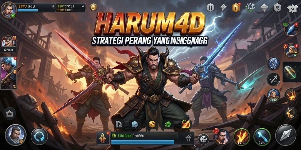 Pengalaman gameplay mendebarkan dalam HARUM4D dengan strategi yang kompleks.