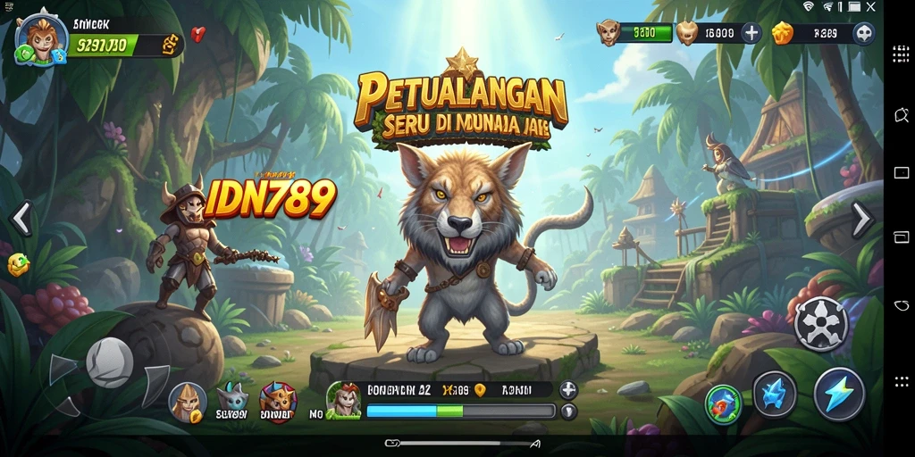 Gameplay seru IDN789 dengan petualangan yang menantang.