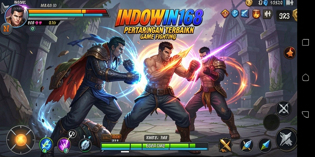 Screenshot gameplay INDOWIN168 yang menarik menunjukkan pertarungan seru.