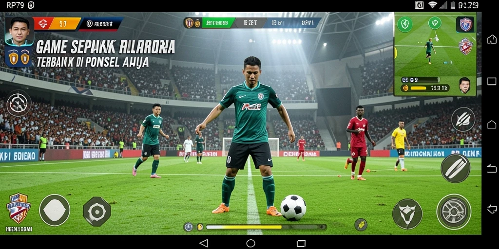 Tangkapan layar dari gameplay RP79 yang menegangkan di lapangan.