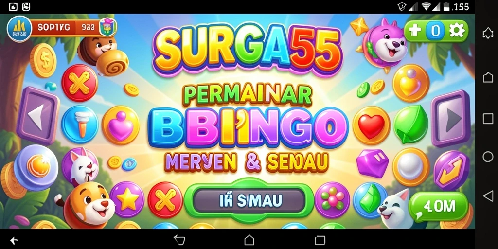 Menampilkan gameplay seru dan interaksi pemain di SURGA55.