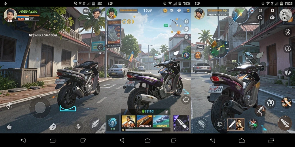 Screenshot VESPA69 menampilkan fitur pengingat dan jadwal harian.